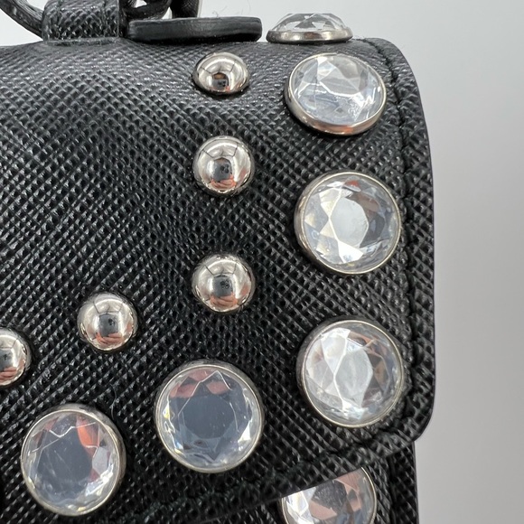 Prada Saffiano Studded Mini 2-Way Bag - Picture 4 of 10